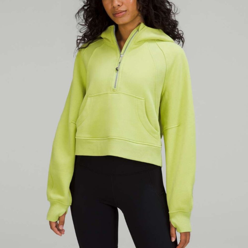 Lululemon Scuba Oversized Half-Zip Hoodie - Wasabi